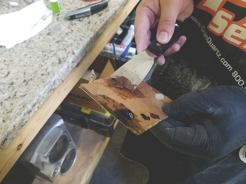 How We Do Chip Repairs On Granite Countertops Pinnacle Stone Care