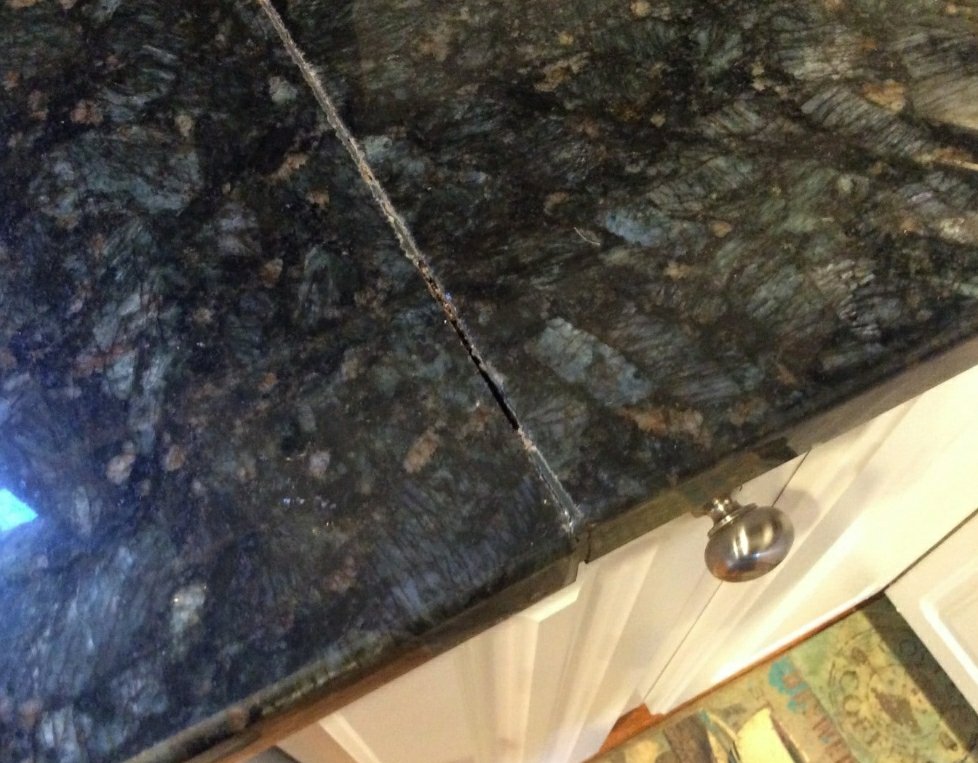 Proper Seam Repairs On Granite Countertops Pinnacle Stone Care