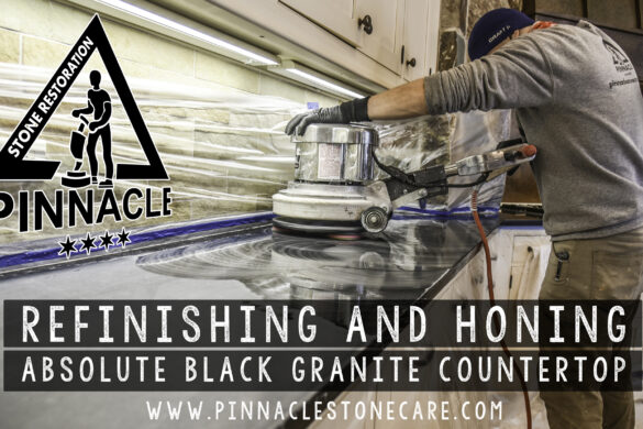 Absolute Black Granite Countertop Restoration