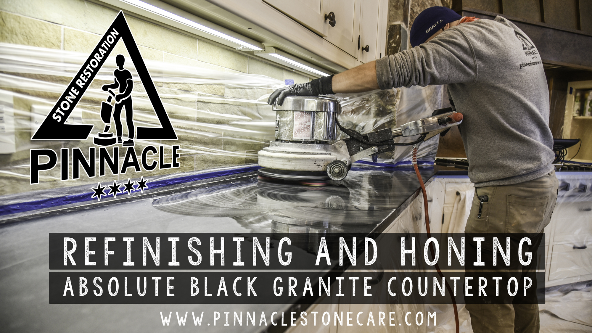 Absolute Black Granite Countertop Restoration