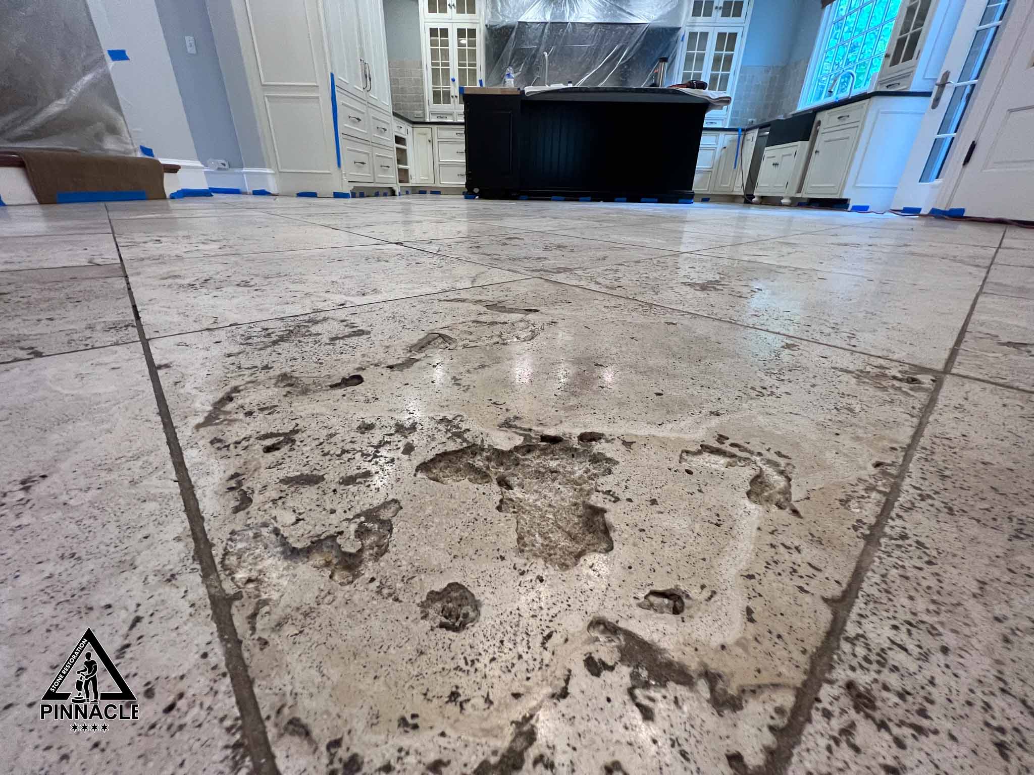 Tips for healthier travertine floors – to fill or not to fill naturally occurring holes