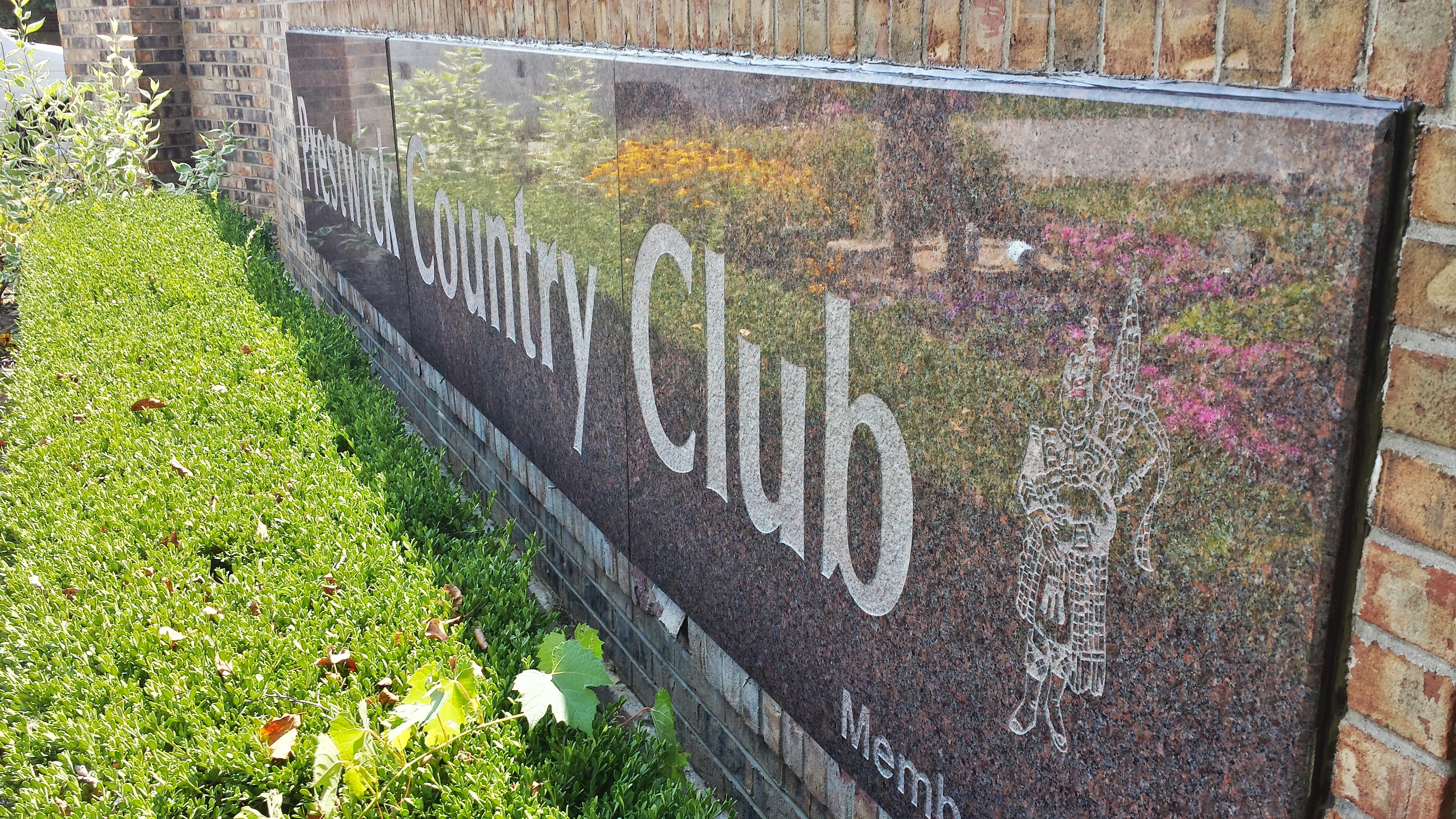 Granite sign deep cleaning and polishing