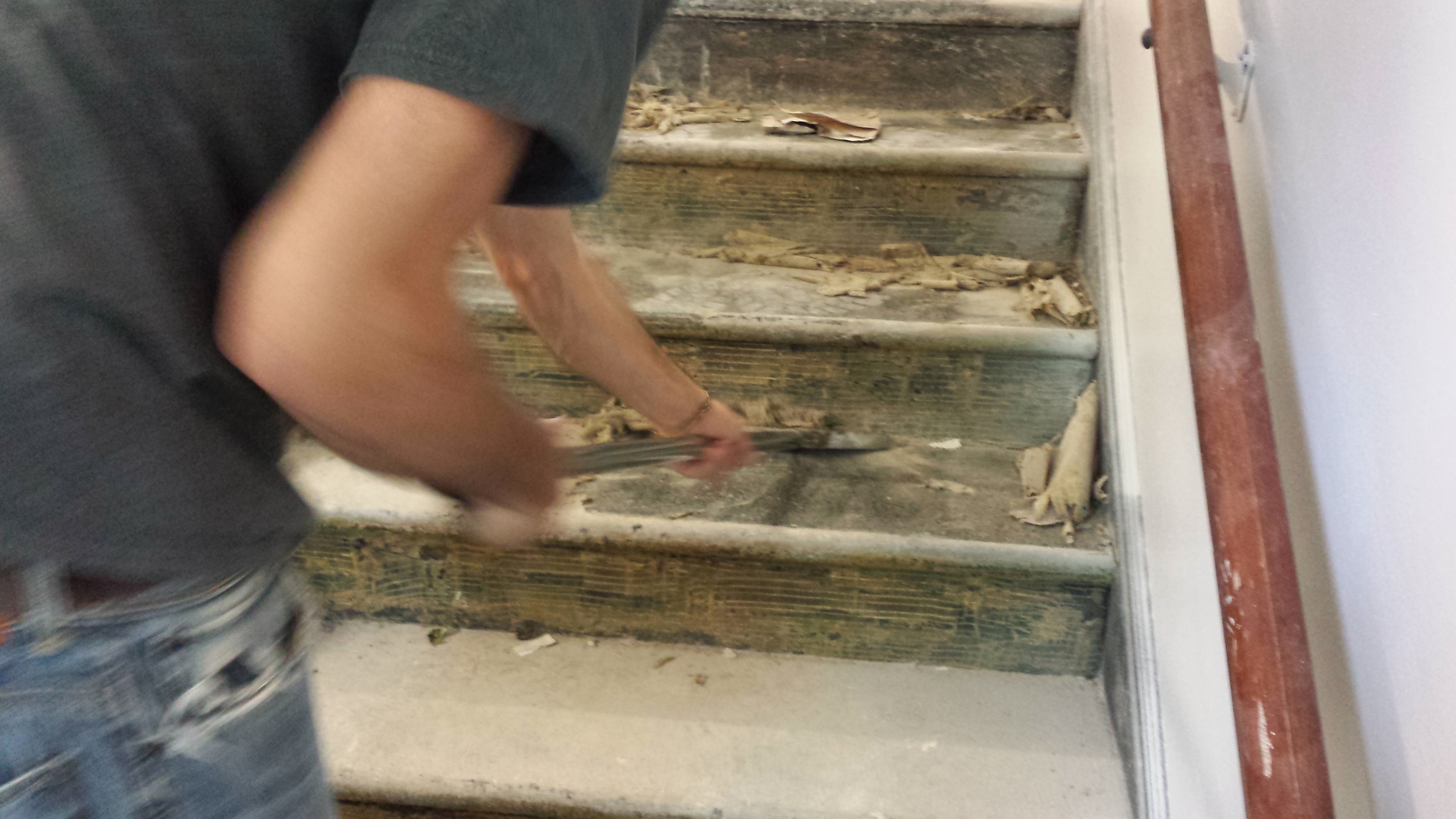 Terrazzo Stairwell restoration