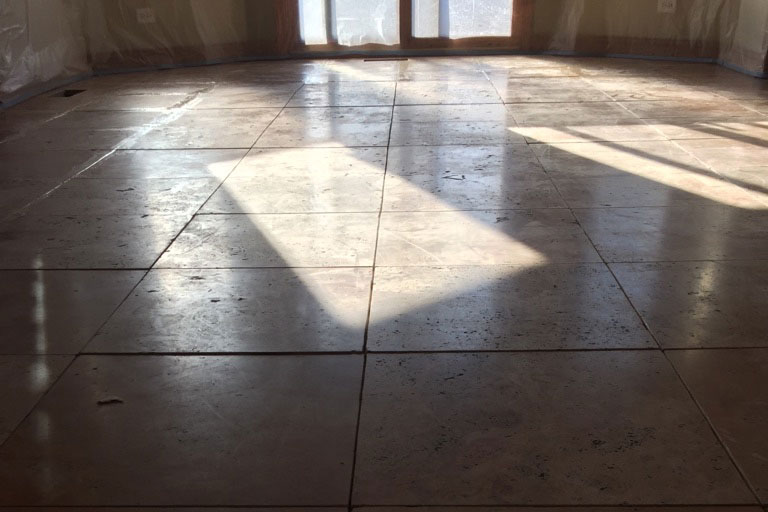 Grout removal
