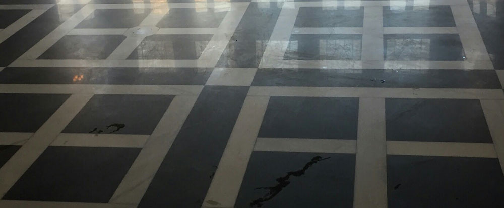 Restoration of Marble Lobby Floor in Chicago’s Historical Mansion