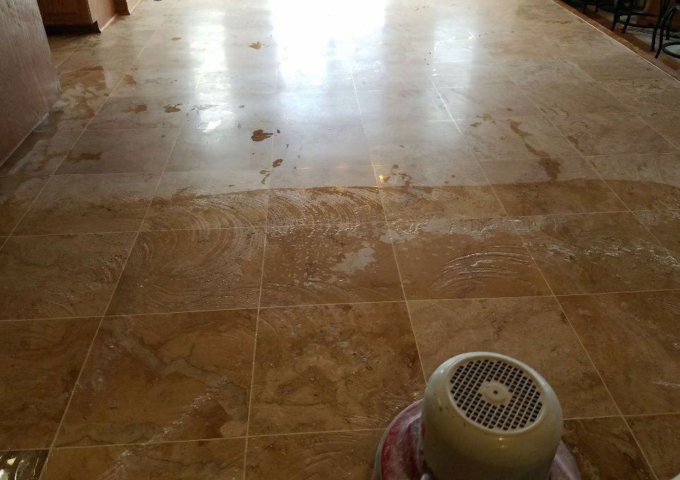 Stone Refinishing System AKA Seamless Floors