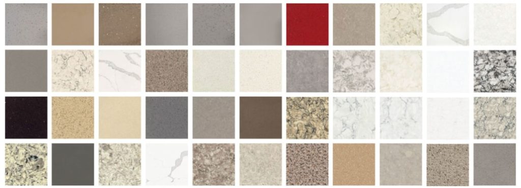 quartz countertop colors