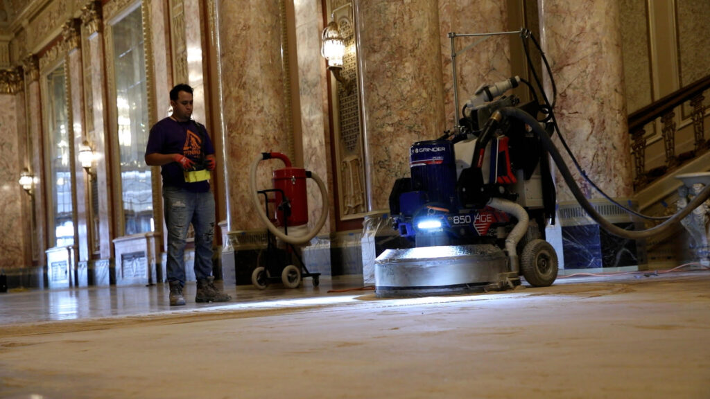 Rialto Square Theatre Terrazzo Floor Restoration