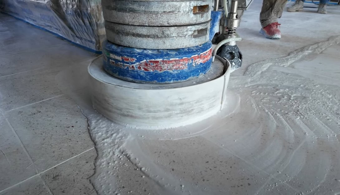Diamond Grinding Using Metal-Bond Pads