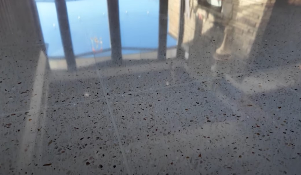 We Made Precast Terrazzo Look Like Poured – Seamless Floor Transformation