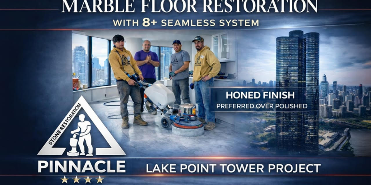 Lake Point Tower Marble Restoration
