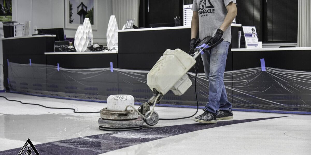 KEEPP Terrazzo Floor Restoration by Pinnacle