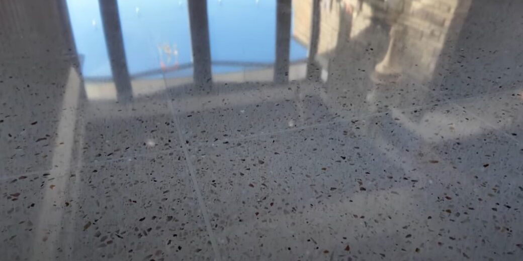 We Made Precast Terrazzo Look Like Poured – Seamless Floor Transformation