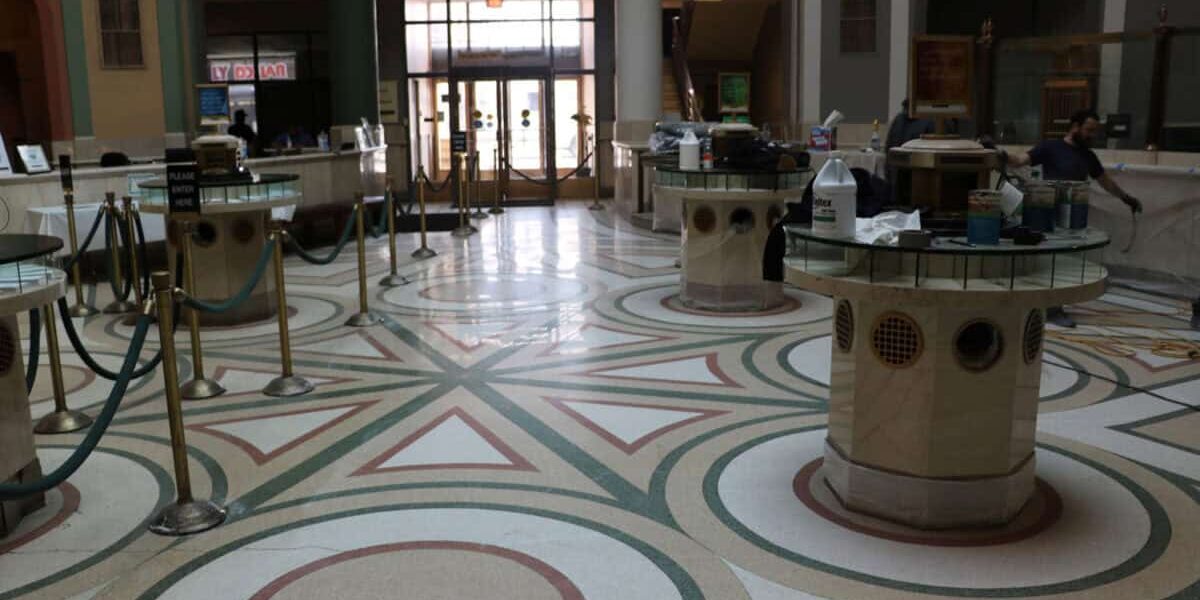 Seamless Terrazzo Flooring